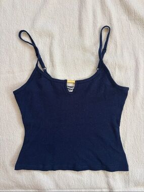 PINK Victoria's Secret Navy Spaghetti Strap Camisole